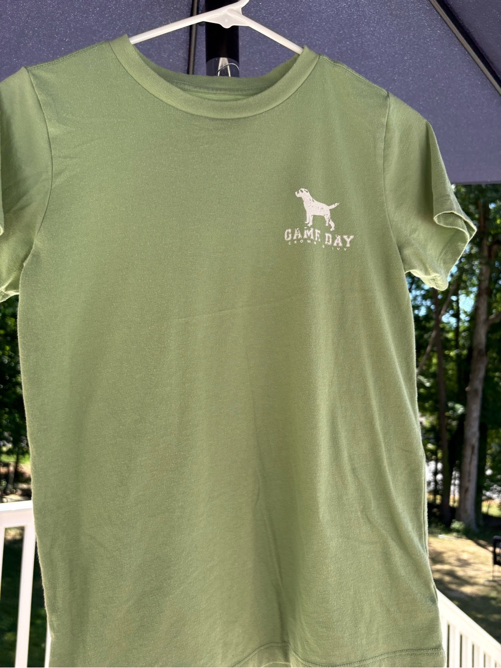 Boy’s Game Day Green Graphic Tee